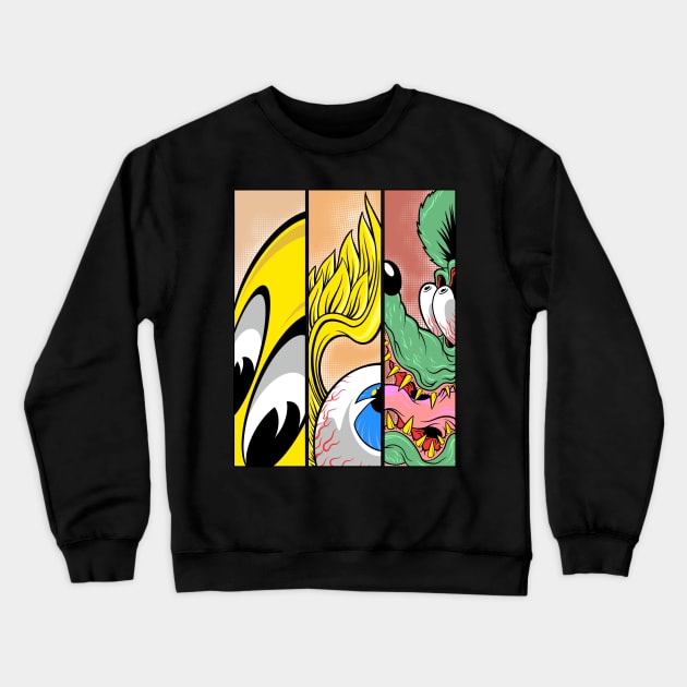 Pinstriping Crewneck Sweatshirt by bayooart